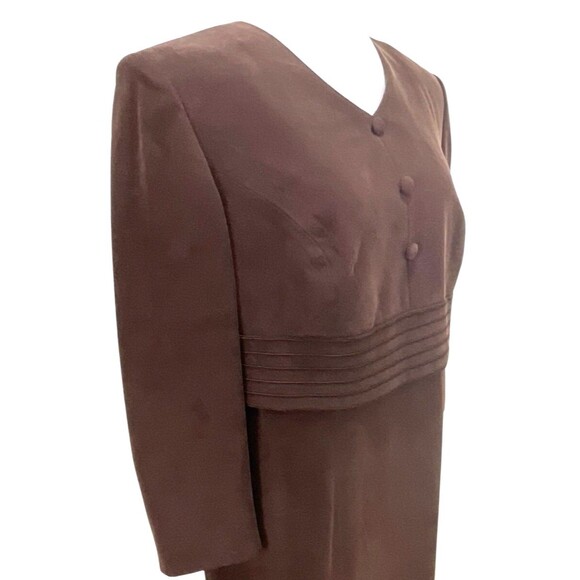 Patrick Collection Silk Dress Size 16 100% Silk Completely Lined Vintage Y2K - Picture 5 of 6